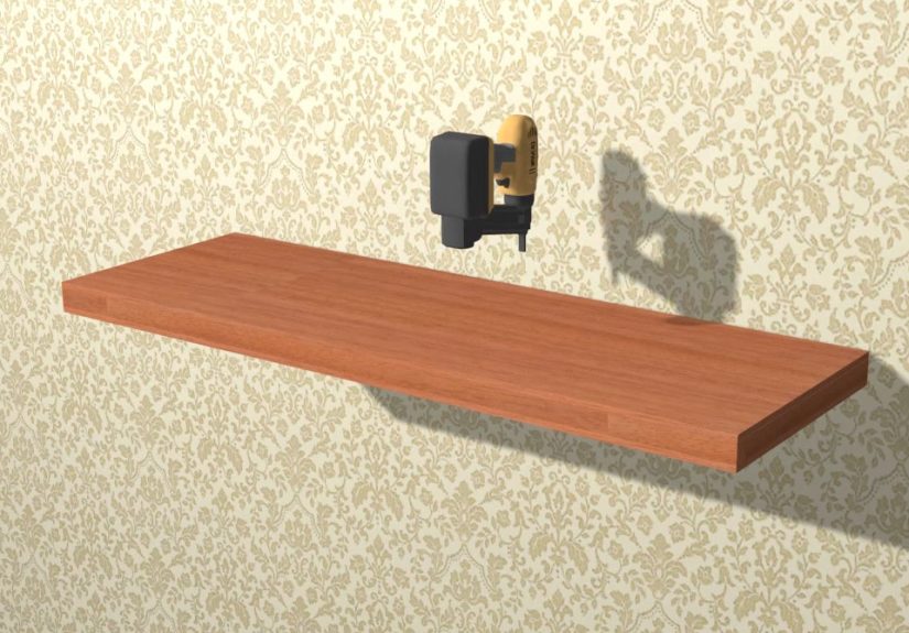 How to Build Simple Floating Shelves