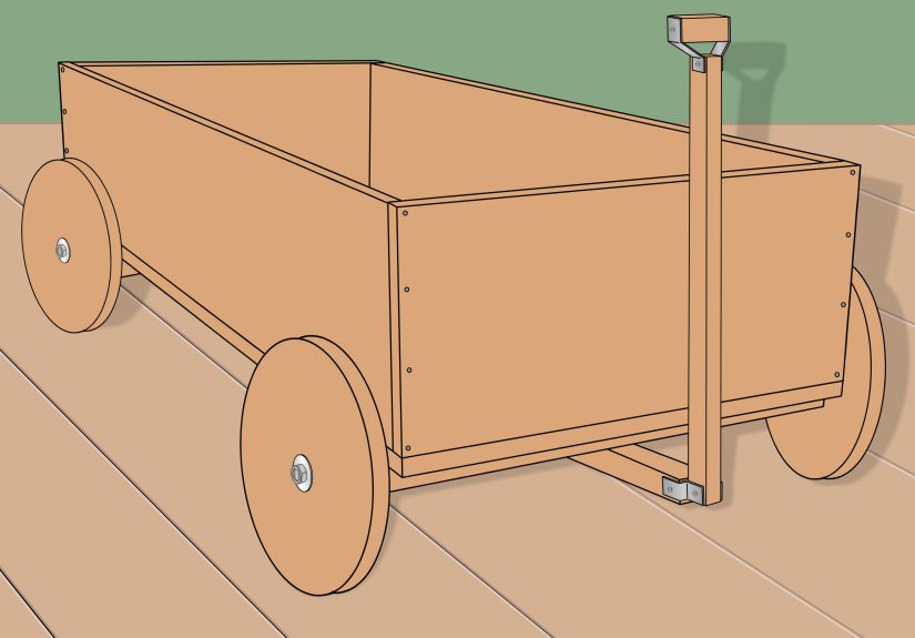 How to Build Your Own Kid's Wagon