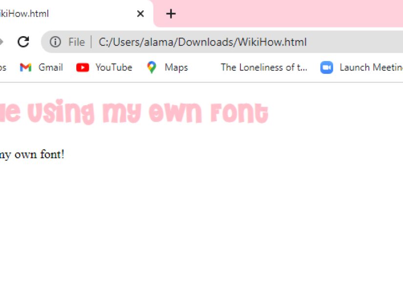 How to Upload Your Own Fonts to HTML Using CSS: Easy Guide