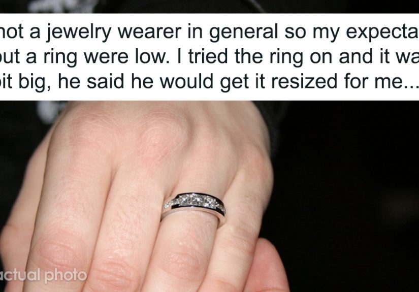 “I Know He Can Afford So Much More”: Woman Checks Her Engagement Ring’s Hallmark And Finds Out That It’s “Cheap”