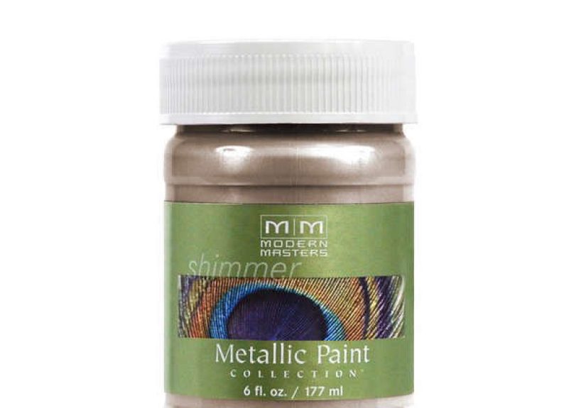 Modern Masters' Metallic Paint - Warm Silver