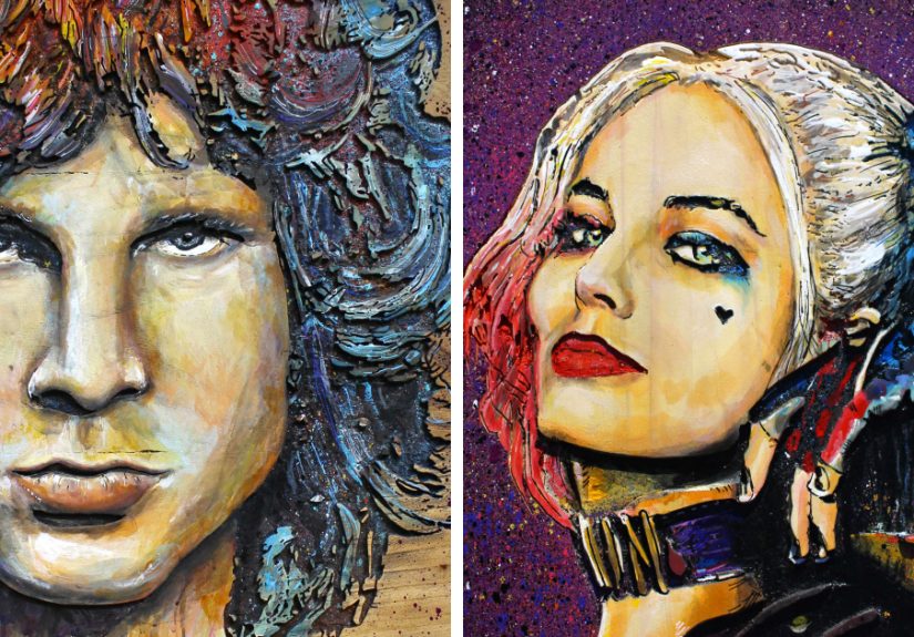 My Handmade Wood Engraved Portraits (34 Pics)