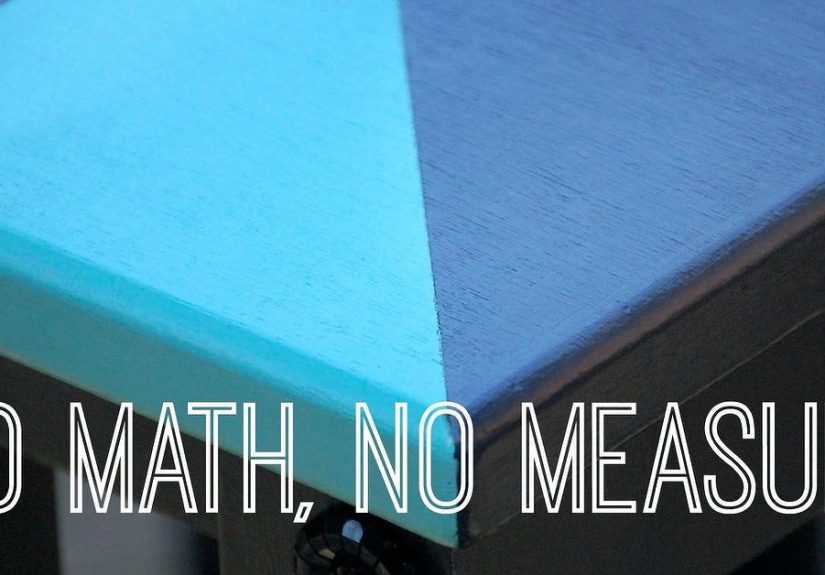 No Math, No Measure Geometric Design Table #septfabflippincontest
