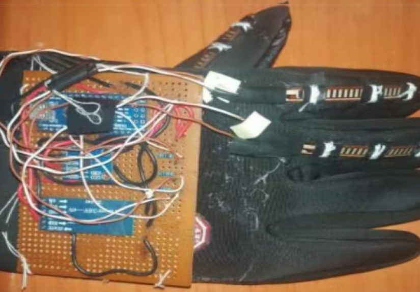 Sensor Glove Translates Sign Language