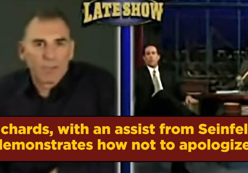 That Time Michael Richards Showed Up On Letterman With Jerry Seinfeld To “Apologize”