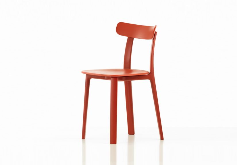 Vitra All Plastic Chair, Brick