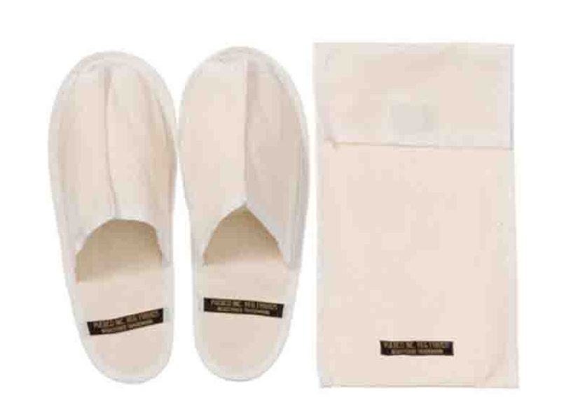 Waxed Canvas Portable Slipper