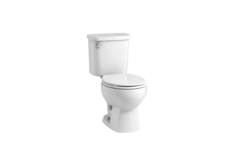 Windham 2-piece 1.28 GPF Single Flush Round Toilet
